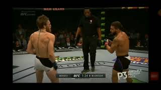 Mcgregor vs mendes full fight [upl. by Eastman]