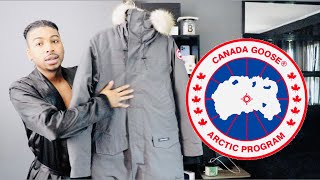 CANADA GOOSE LANGFORD PARKA JACKET quotREAL REVIEWquot  HOW DOES IT FIT  SIZING  TRY ON‼️  2FLYB [upl. by Hull]