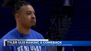 Former Kentucky Guard Tyler Ulis making strides off of the court after tragedy [upl. by Harret]