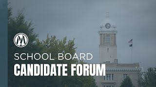 Maury County School Board Candidate Forum [upl. by Yreffoeg816]