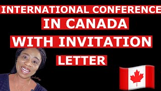 Companies In Canada With Invitation Letter For conference Programs [upl. by Monie]