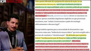 Análise  Trump contra a sensura [upl. by Mintun]