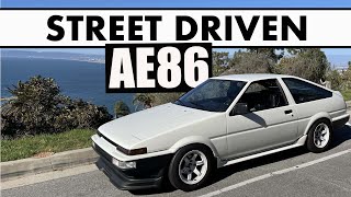 My Street Driven Hachi Roku AE86 [upl. by Lechar]