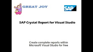 How to Download and Install Crystal Report for Visual Studio [upl. by Ocana]