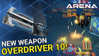 New Overdriver 10 Gameplay  Redd Mech Arena [upl. by Gardie103]