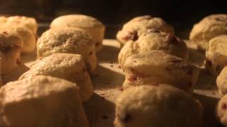 Scones in the oven  Timelapse [upl. by Guss657]