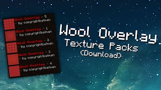 Wool Overlay Packs  Release video Download in description [upl. by Stalker821]