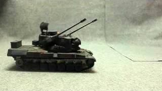 RC 116 Gepard 1A2 Flakpanzer mit SGS Full Option Modul [upl. by Murry458]