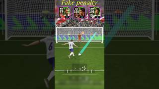 Dixon vs Costacurta vs Neymar Fake penalty challenge ☠️efootball soccerplayer pes [upl. by Enrak]