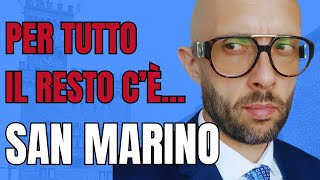 RESIDENZA FISCALE A SAN MARINO Conviene ancora  Avv Mauro Savino [upl. by Strage55]