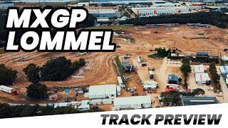 MXGP of Flanders  Lommel  Drone track preview on Thursday [upl. by Nej]