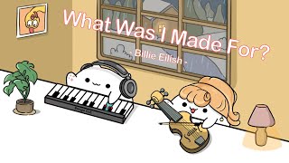 Billie Eilish  What Was I Made For cover by Bongo Cat 🎧 [upl. by Ambrosia]