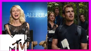 Allegiant Deleted Scenes  Casts Favourite  MTV Movies [upl. by Aihtnic224]