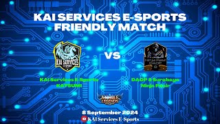 Friendly Match  KAI Services ESports  KATSUMI vs DAOP 8 Surabaya ESports  Ninja Pasir [upl. by Navap56]