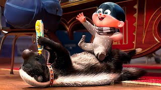 Baby Gru pets the most dangerous Honey Badger in the World  Despicable Me 4  CLIP [upl. by Sher]