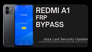 Xiaomi Redmi A1 FRP Unlock  quotSet Screen Lockquot Not Working  Apps DisableEnable Not Working [upl. by Kelci]