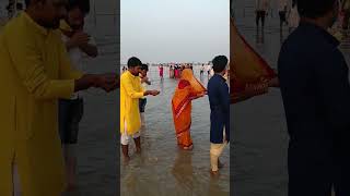 shortsvideo bhojpuri chhathpuja ganga kinaare song [upl. by Georg]