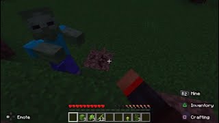 Minecraft but if I TAKE DAMAGE the VIDEO ENDS [upl. by Atteram]