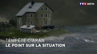 Tempête Ciarán  son parcours heure par heure sommesnous mieux protégés  TF1 fait le point [upl. by Christophe]