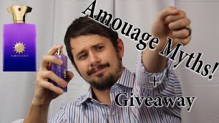 Amouage Myths Man Fragrance Review  Giveaway [upl. by Trinia227]