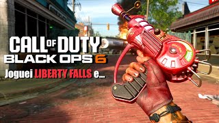 JOGUEI LIBERTY FALLS do BO6 Zombies e FIQUEI PREOCUPADO [upl. by Black]