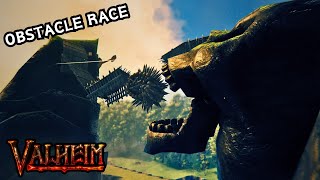 Valheim Race to Valhalla 2 Pro Obstacle Course [upl. by Akyssej200]