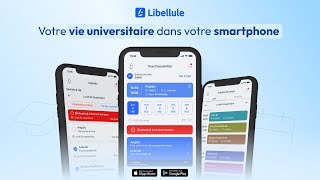 Libellule  votre vie universitaire dans une seule application [upl. by Moffat452]