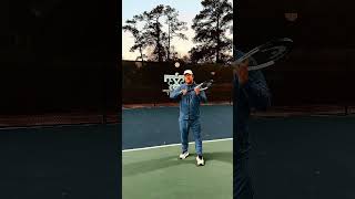 Forehand tennis technique [upl. by Eadahs]