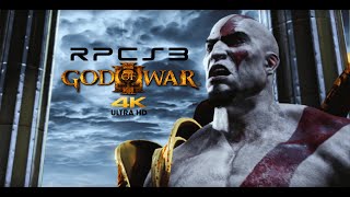 God of War 3  RPCS3 4K [upl. by Ireg]