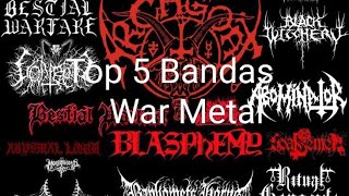 El Conde Elige Las Cinco Mejores Bandas del War Metal [upl. by Jadda]