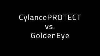 CylancePROTECT® vs GoldenEye Ransomware [upl. by Belicia713]