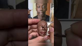 Clay Artisan JAY ：Sculpting Khaby Lames Famous Expression [upl. by Ennaeed770]