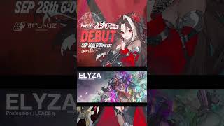 【Debut Teaser】ElyzaEVE🥀⛓️FPS VTuber【EVEEXE】 [upl. by Ymer]