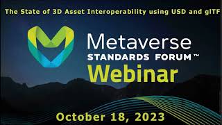 State of 3D Asset Interoperability  October 2023 [upl. by Carree]