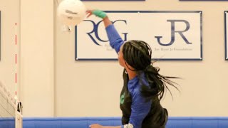 Volleyball Highlights Oct Recap  Giselle Little [upl. by Ytok110]