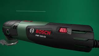 Bosch Multifunction PMF 220 CE – 220W Multi Tool 3 [upl. by Aiekan]