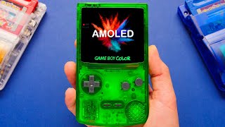 This AMOLED Game Boy Color is Amazing  Q10 Retro Pixel Review [upl. by Leach431]