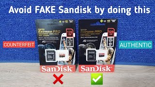 FAKE vs Original Sandisk Extreme Pro Micro SD  How to avoid FAKE Cards Gadgets of Infinity [upl. by Bergerac]