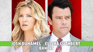 Josh Duhamel and Elisha Cuthbert Talk Bandit and Incredible True Story About Infamous Flying Bandit [upl. by Meras]