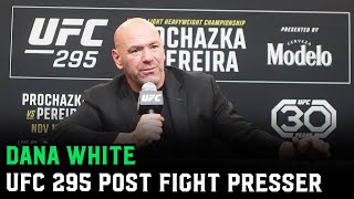 Dana White shuts down Jon Jones vs Francis Ngannou cross promotion quotWhy should I do thatquot [upl. by Abbott]