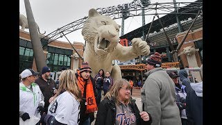 Detroit Tigers Opening Day [upl. by Aix46]