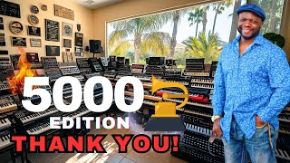 5000 SUBS KORG Oasys Triton YAMAHA PSRSX920 DGX670 Motif XF8 ROLAND GOKEYS KEYSCAPE [upl. by Eilasor]