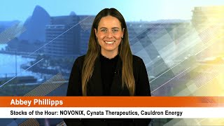 Stocks of the Hour NOVONIX Cynata Therapeutics Cauldron Energy [upl. by Lacefield300]