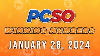 P77M Jackpot Ultra Lotto 658 2D 3D and Superlotto 649  January 28 2024 [upl. by Parke]