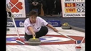 1998 Scotties  Schmirler vs Merklinger [upl. by Bollay]