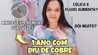 MINHA EXPERIÊNCIA COLOCANDO DIU DE COBRE DUAS VEZES  DÓI MUITO  FOI PARTICULAR OU PELO SUS [upl. by Mercie916]