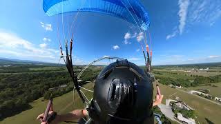 First flight with the pap trike and Polini Thor 303 [upl. by Alusru]