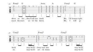 Hard Candy Christmas  Dolly Parton Guitar Chord Melody [upl. by Ettena582]