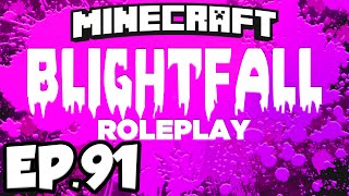 Blightfall Minecraft Modded Adventure Ep91  SEARCH FOR THE STRONGHOLD Modded Roleplay [upl. by Acimad]