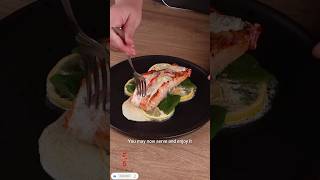 I learned this trick at a restaurant Juicy and delicious salmonfoodvibe [upl. by Draned]